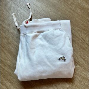 Tracksmith Trackhouse Sweatpants - Size M - White - Used but in good condition